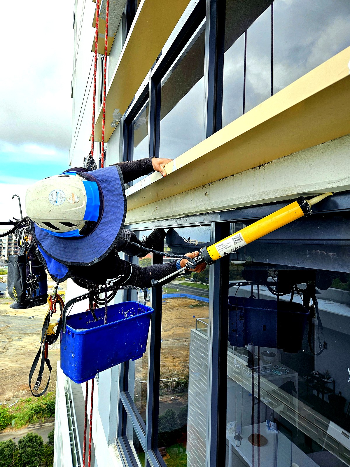 Glazing & Panel Installation at Height